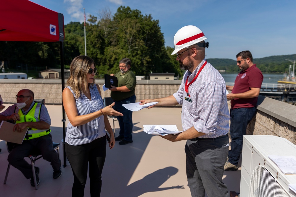 Montgomery Locks and Dam open house invites state officials, industry partners to showcase upcoming construction