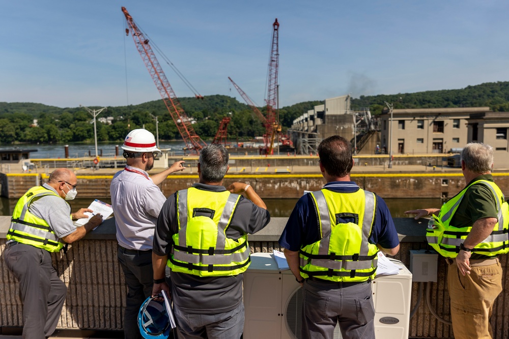 Montgomery Locks and Dam open house invites state officials, industry partners to showcase upcoming construction