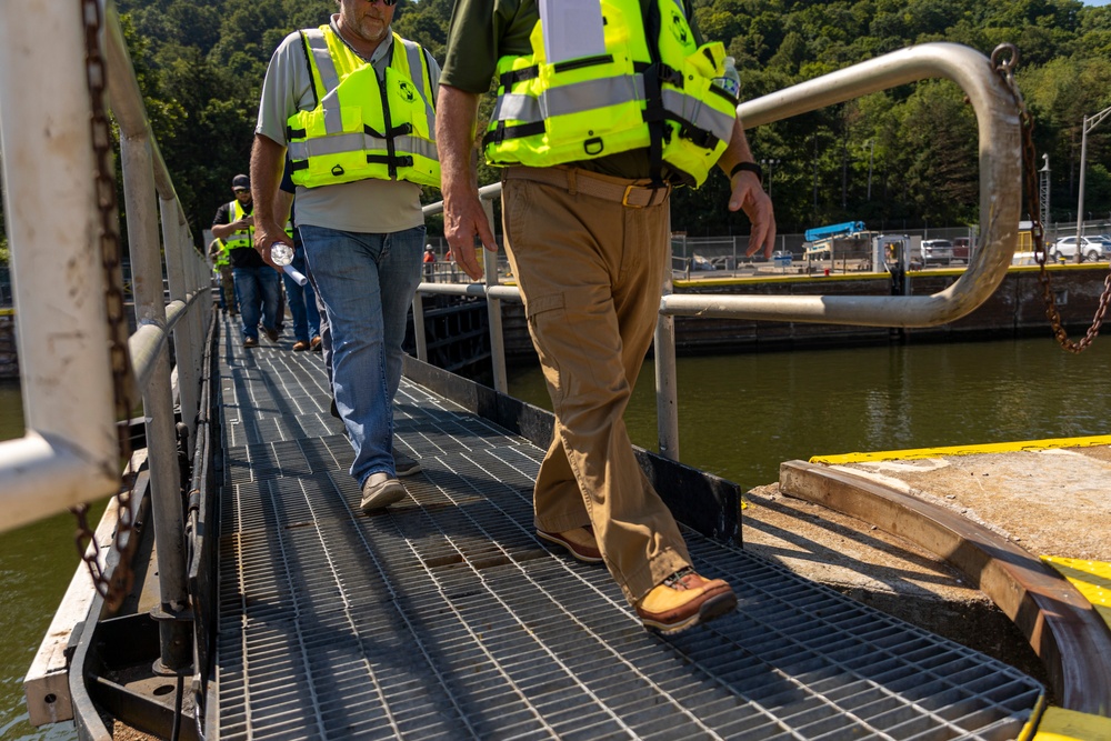 Montgomery Locks and Dam open house invites state officials, industry partners to showcase upcoming construction