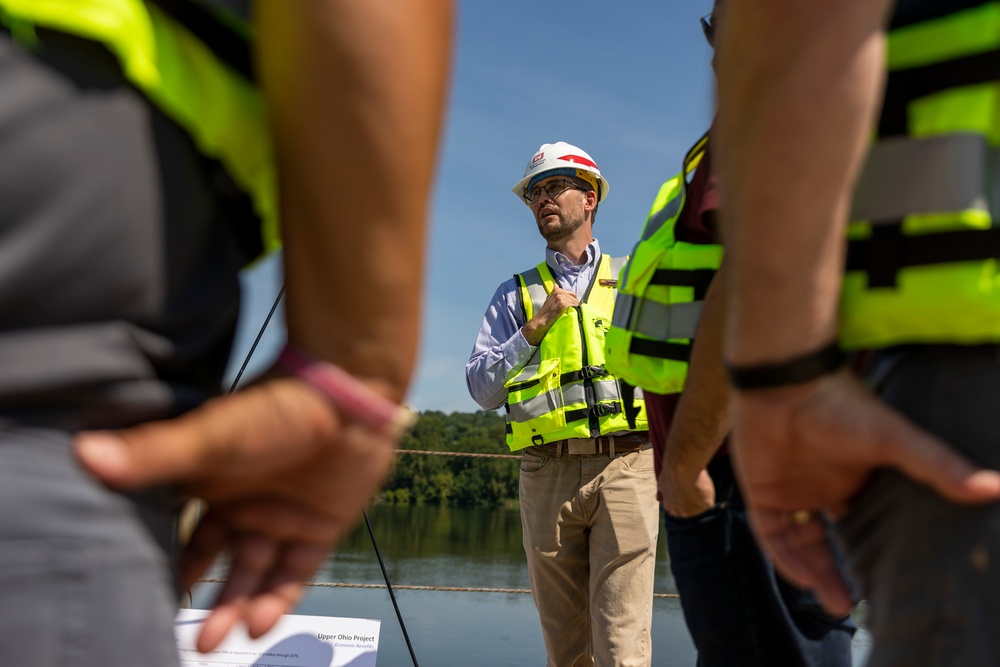 Montgomery Locks and Dam open house invites state officials, industry partners to showcase upcoming construction