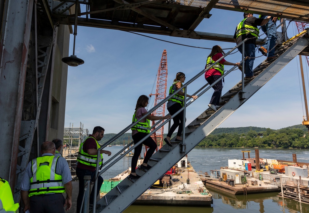 Montgomery Locks and Dam open house invites state officials, industry partners to showcase upcoming construction