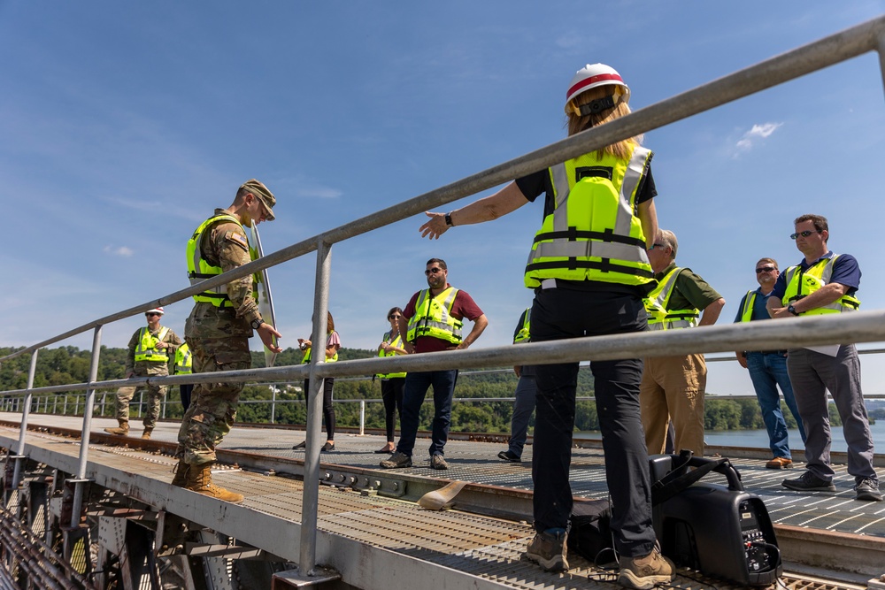 Montgomery Locks and Dam open house invites state officials, industry partners to showcase upcoming construction