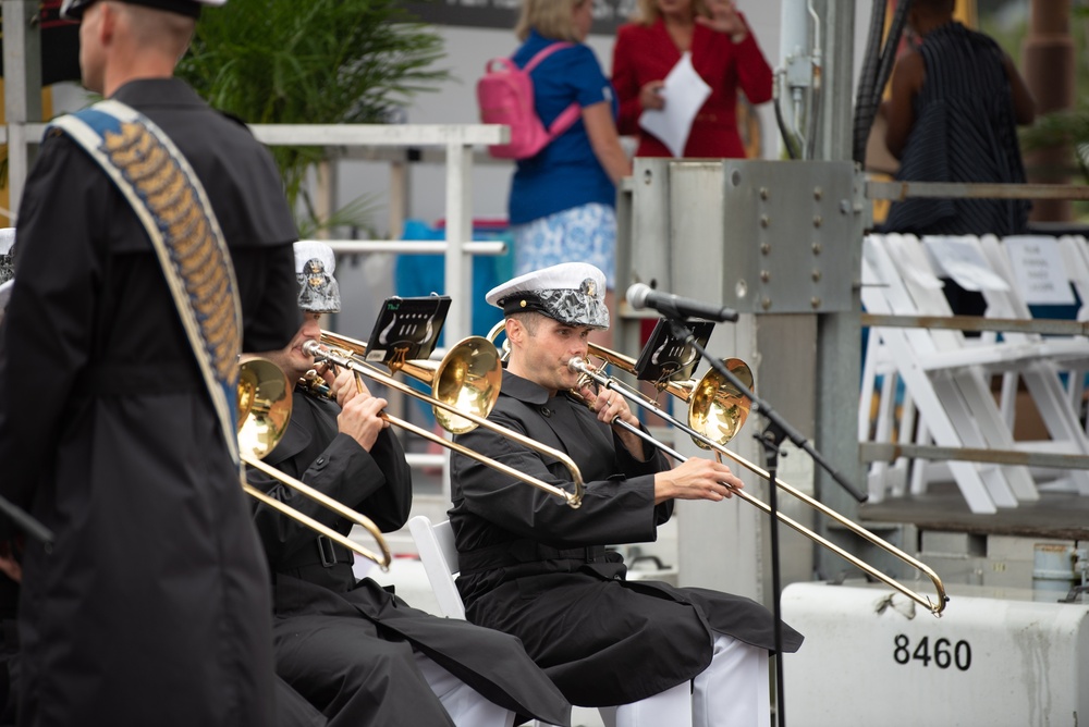 United States Navy Band Performs at Maryland Fleet Week Opening Ceremony