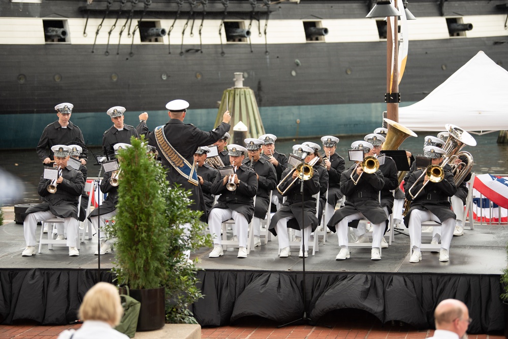 United States Navy Band Performs at Maryland Fleet Week Opening Ceremony