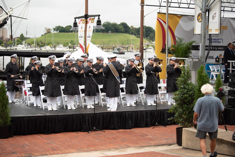 United States Navy Band Performs at Maryland Fleet Week Opening Ceremony