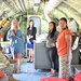 Military spouses tour reserve wing KC-135