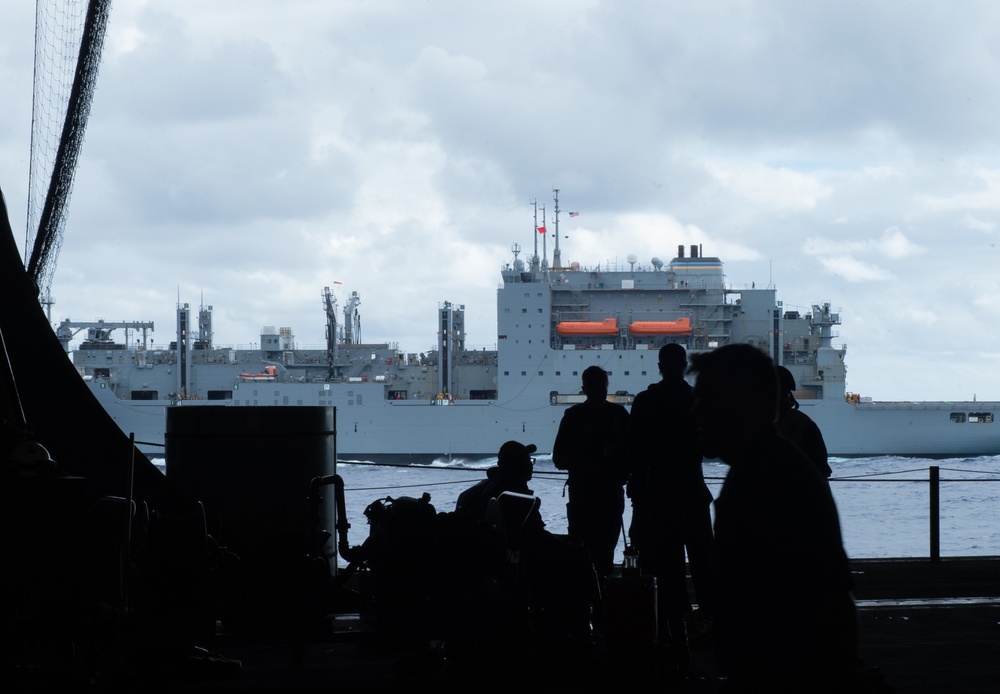 The Harry S. Truman Carrier Strike Group is operating in the Atlantic Ocean in support of naval operations to maintain maritime stability and security in order to ensure access, deter aggression and defend U.S., allied and partner interest.