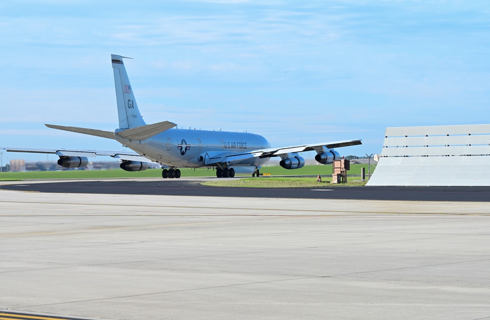 Photo of 16th Airborne Command and Control Squadron's Final Flight