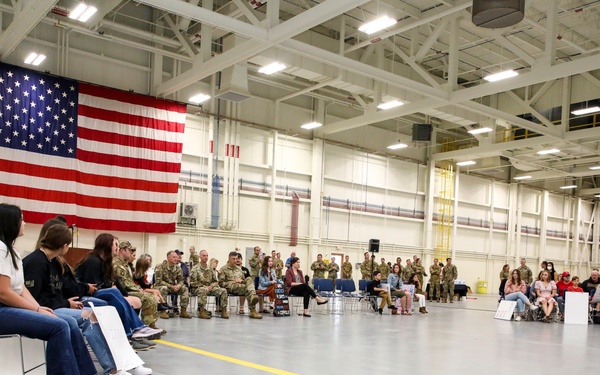 Alpha Co., 2-10 AHB Redeployment Ceremony