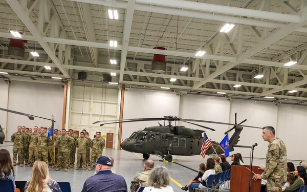 Alpha Co., 2-10 AHB Redeployment Ceremony