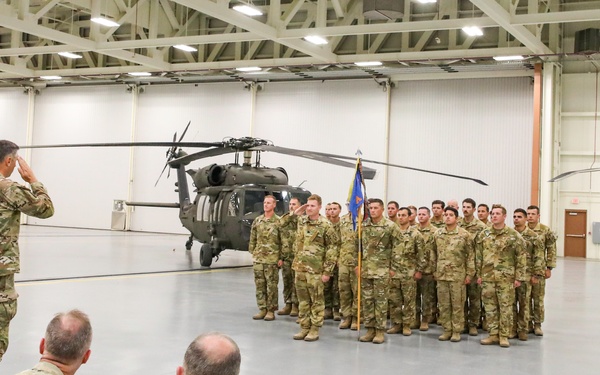 Alpha Co., 2-10 AHB Redeployment Ceremony