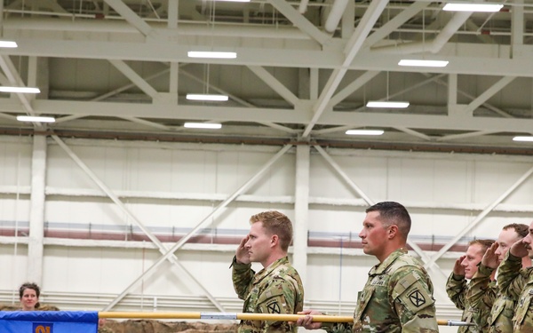 Alpha Co., 2-10 AHB Redeployment Ceremony