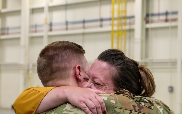 Alpha Co., 2-10 AHB Redeployment Ceremony