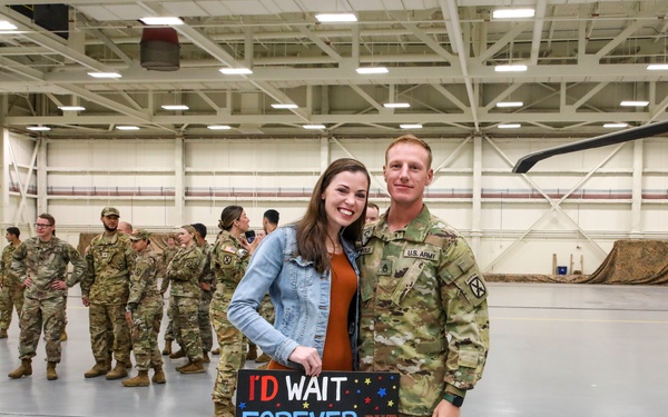 Alpha Co., 2-10 AHB Redeployment Ceremony