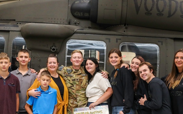 Alpha Co., 2-10 AHB Redeployment Ceremony