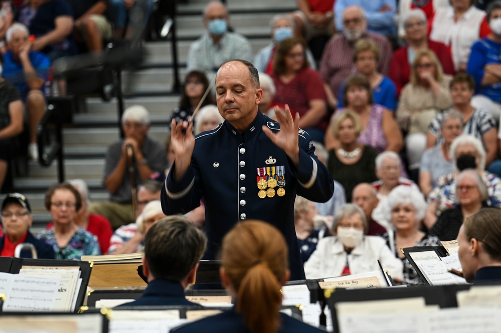 The United States Air Force Band back on tour following a two year COVID hiatus