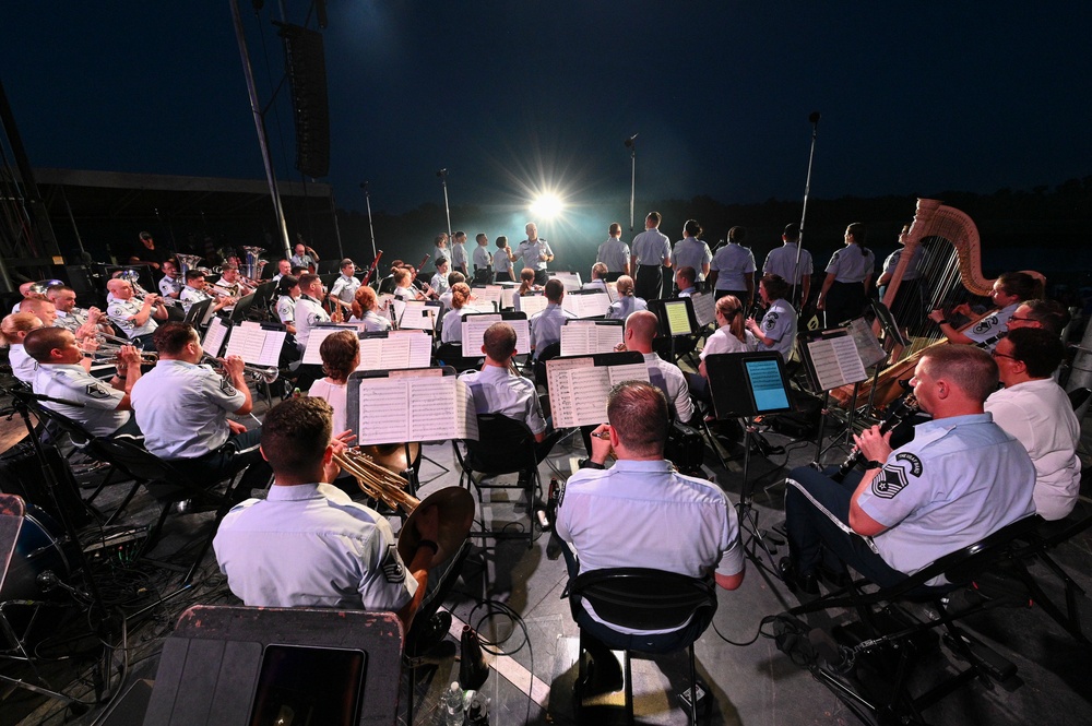 The United States Air Force Band back on tour following a two year COVID hiatus