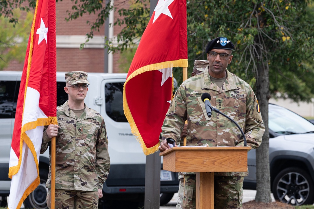 U.S. Army Training and Doctrine Command Welcomes 18th Commanding General!