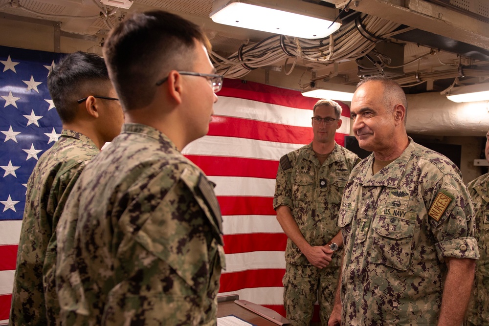 U.S. Strategic Command Commander Visits Kings Bay