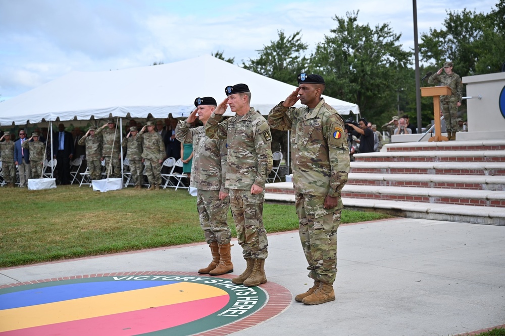 U.S. Army Training and Doctrine Command welcomes new Commanding General