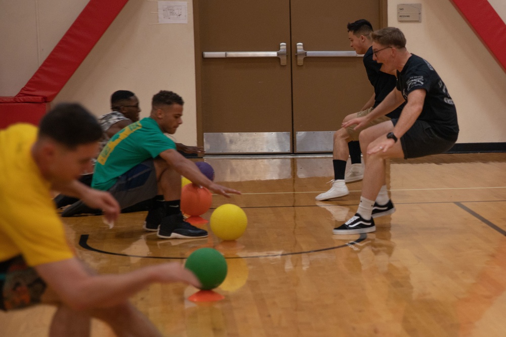 H&amp;HS Squadron hosts dodgeball competition