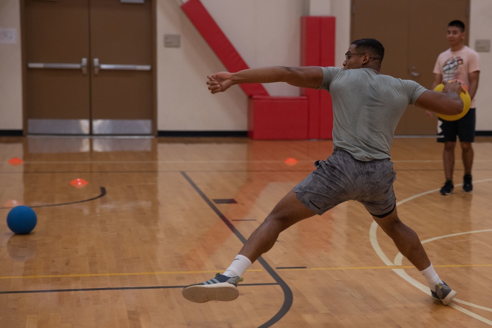 H&amp;HS Squadron hosts dodgeball competition