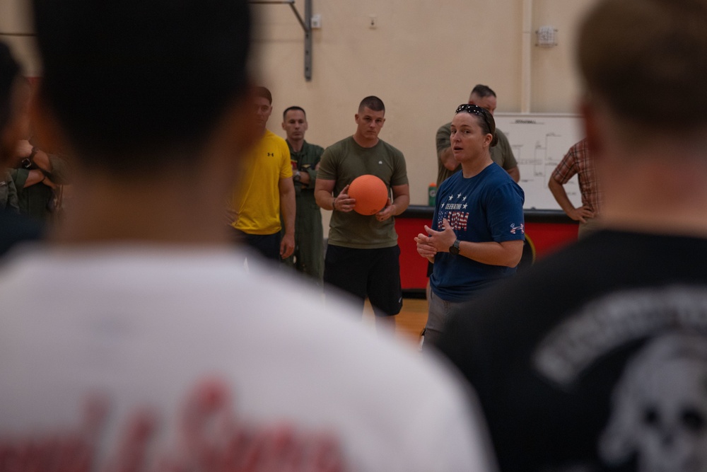 H&amp;HS Squadron hosts dodgeball competition