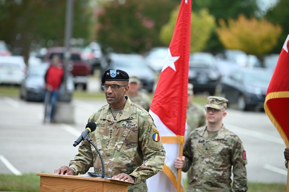 U.S. Army Training and Doctrine Command welcomes new Commanding General