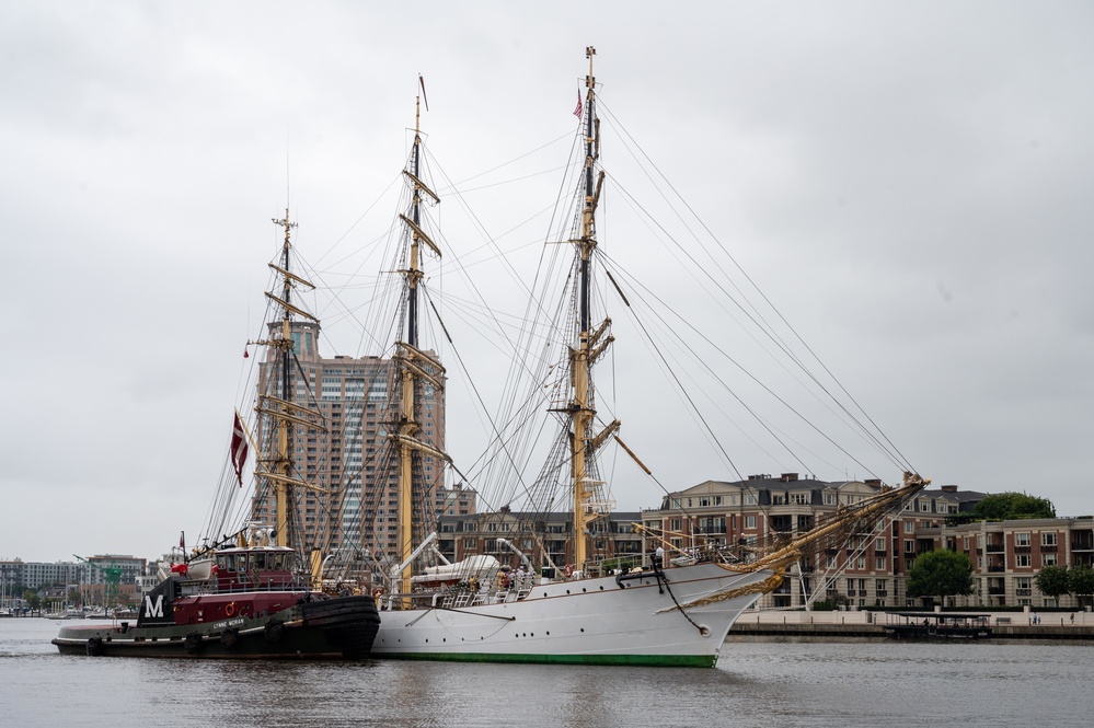 DVIDS - Images - Royal Danish Navy Training Ship Denmark Arrives in ...