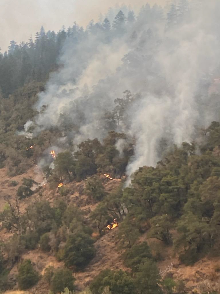 173rd Fighter Wing Firefighters work to quell fires around the state