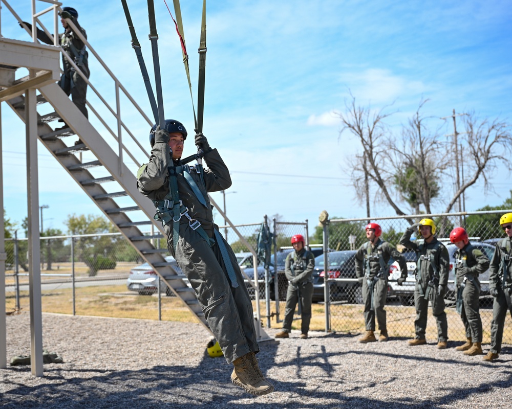 Parachute training