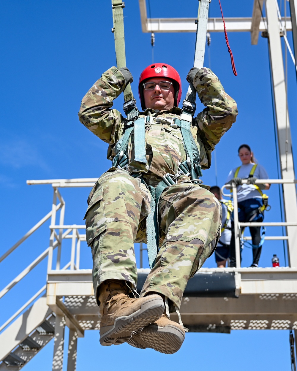 Parachute training