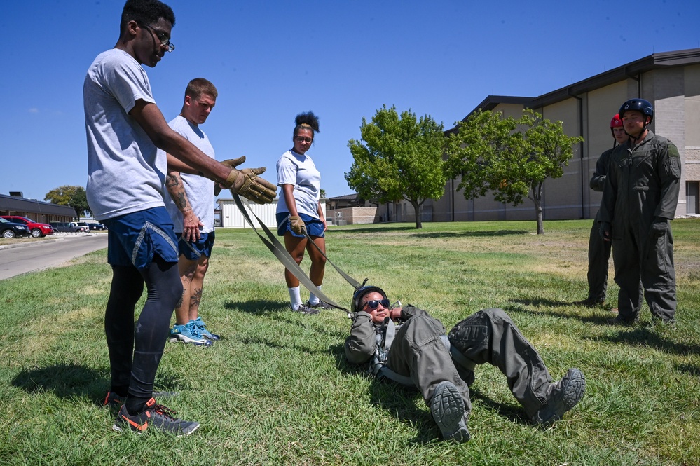 Parachute training