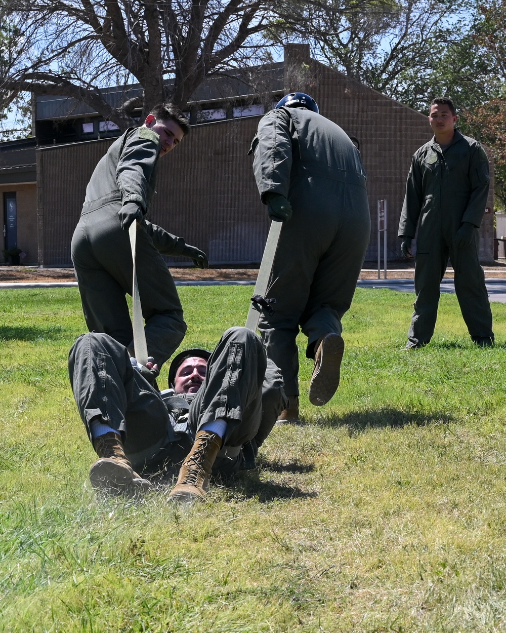 Parachute training