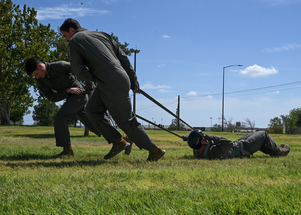 Parachute training