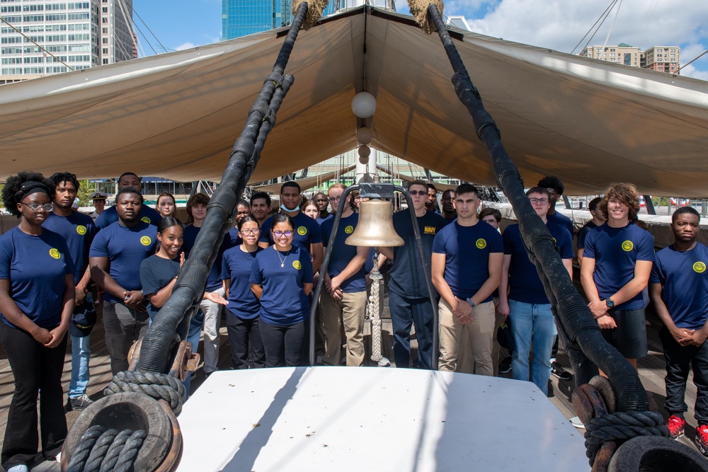 Future Sailors Visit the USS Constellation