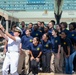 Rear Adm. Lacore Takes Selfie with Future Sailors