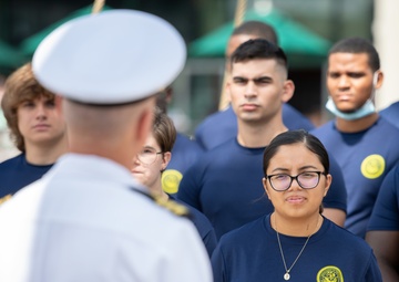 Future Sailors Take Oath of Enlistment Aboard USS Constellation