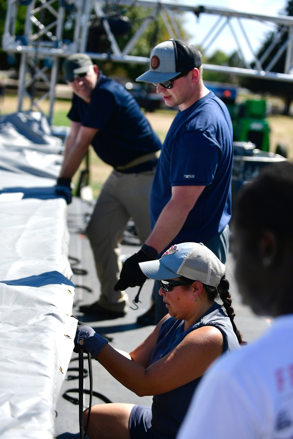 Volunteers contribute greatly to the success of Hill AFB’s rock festival