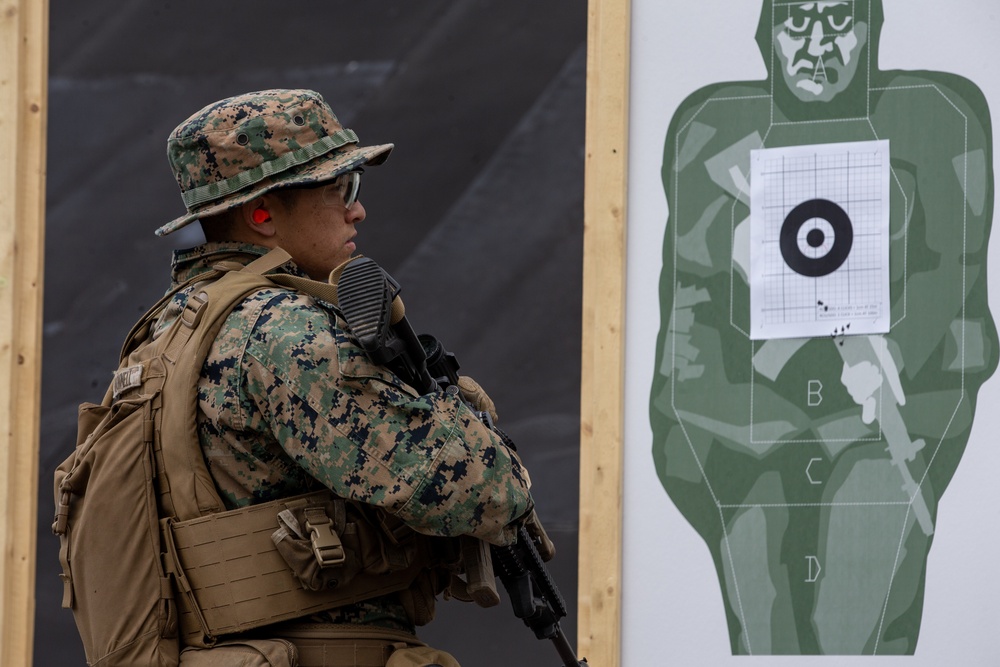 U.S. and Swedish Marines: Joint Combat Marksmanship Training