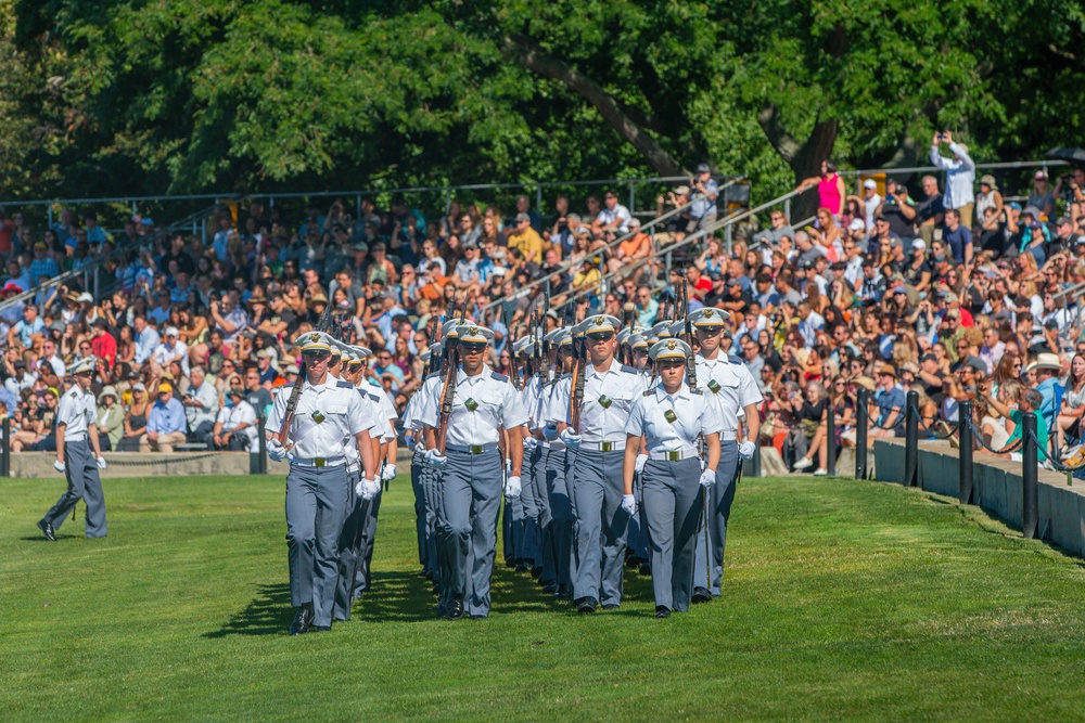 Accepted into the Corps of Cadets