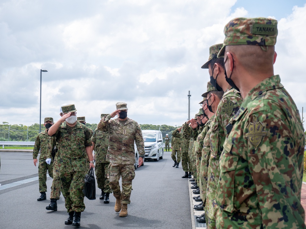 U.S. Army Pacific Commander and Japan Ground Self-Defense Force Chief discuss U.S.-Japan alliance, regional security at press conference