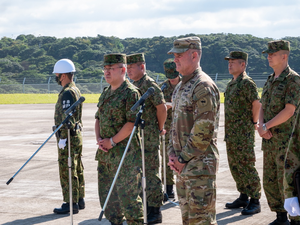 U.S. Army Pacific Commander and Japan Ground Self-Defense Force Chief discuss U.S.-Japan alliance, regional security at press conference