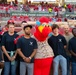 Wright-Patt Airmen honored at Reds Military Appreciation Night