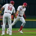 Wright-Patt Airmen honored at Reds Military Appreciation Night