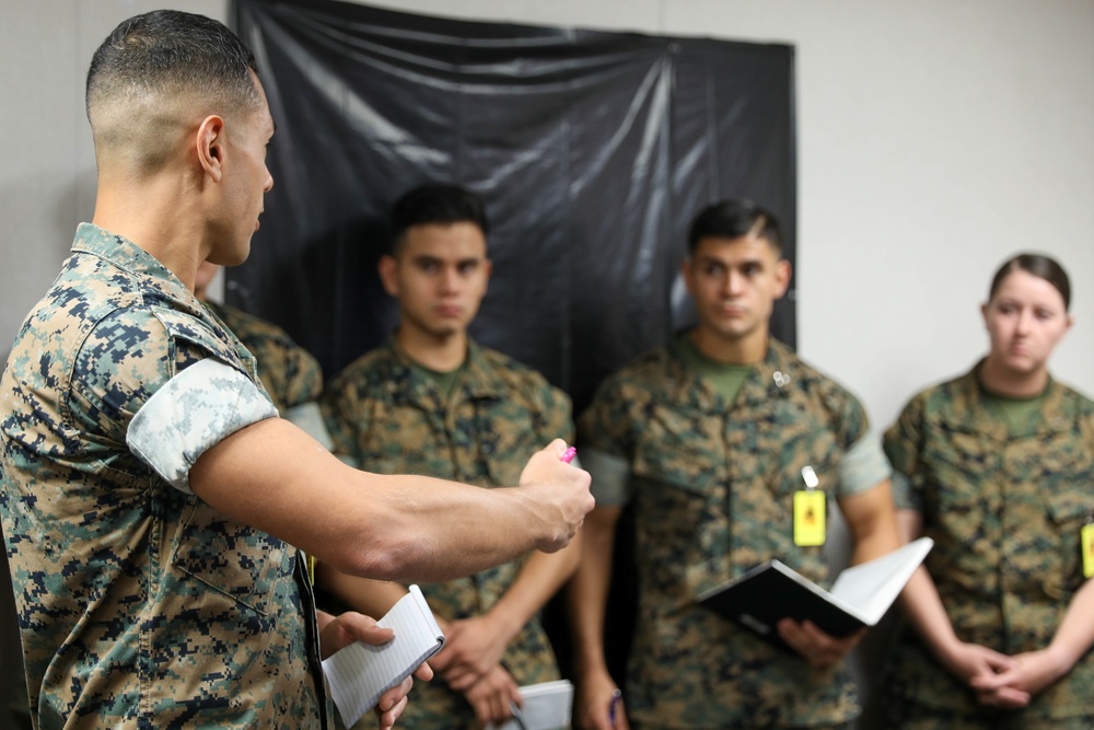 Combat Logistics Regiment 3 Marines conduct Logistics Staff Training Exercise