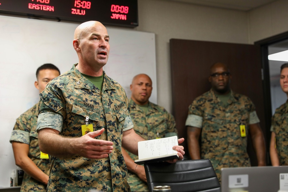 Combat Logistics Regiment 3 Marines conduct Logistics Staff Training Exercise