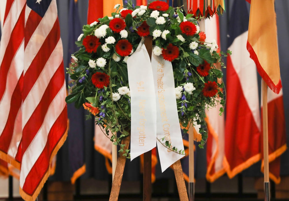 21st Theater Sustainment Command holds a 9/11 Memorial Ceremony