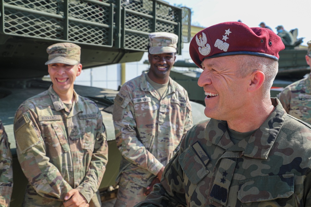 Assistant Secretary of the Army Visits Polish Tank Academy