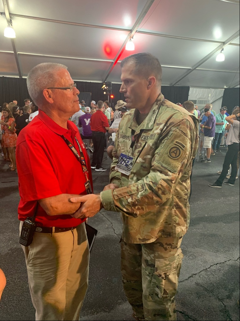 U.S. Army Central chief of staff takes on Darlington